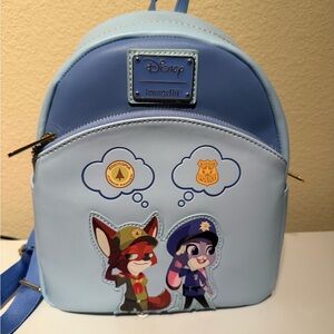 Loungefly Disney Zootopia Kid Nick & Judy Mini Backpack